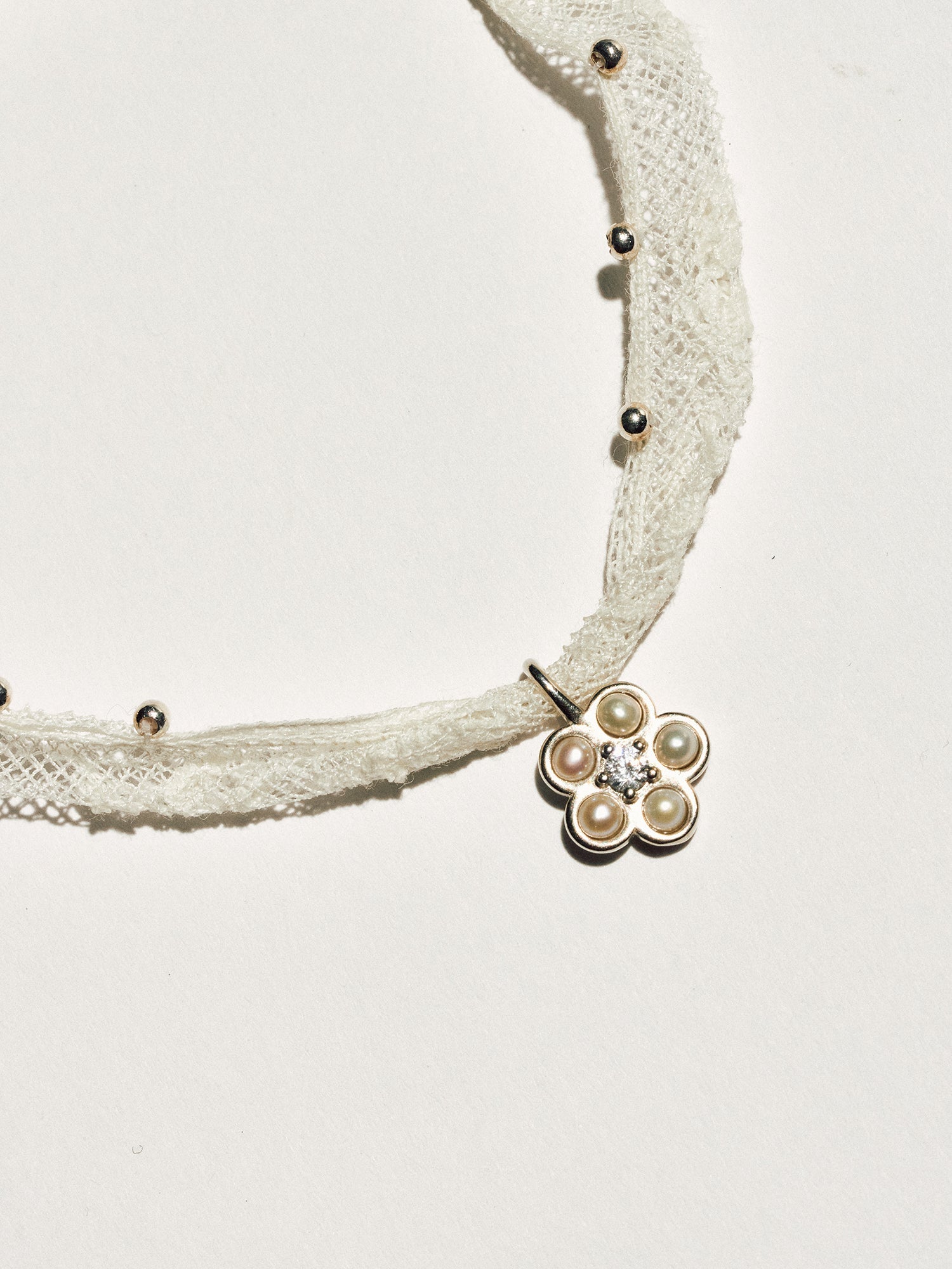 Pearl Blossom Lace Bracelet