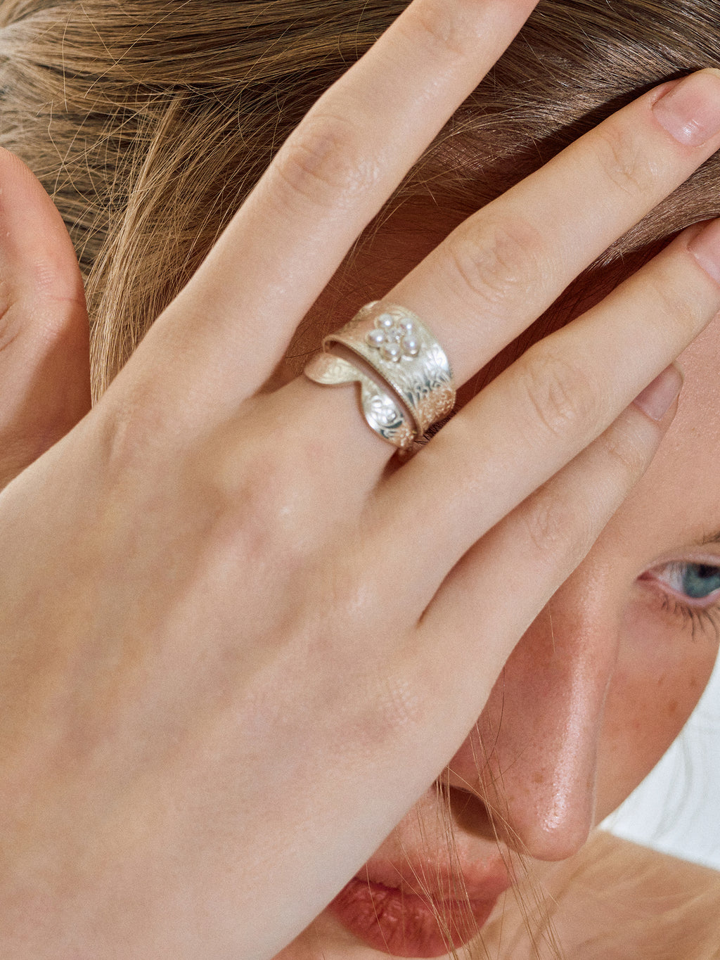Pearl Blossom Ring