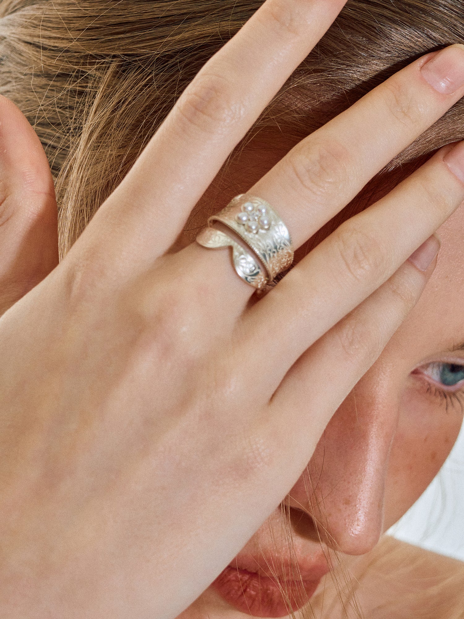 Pearl Blossom Ring