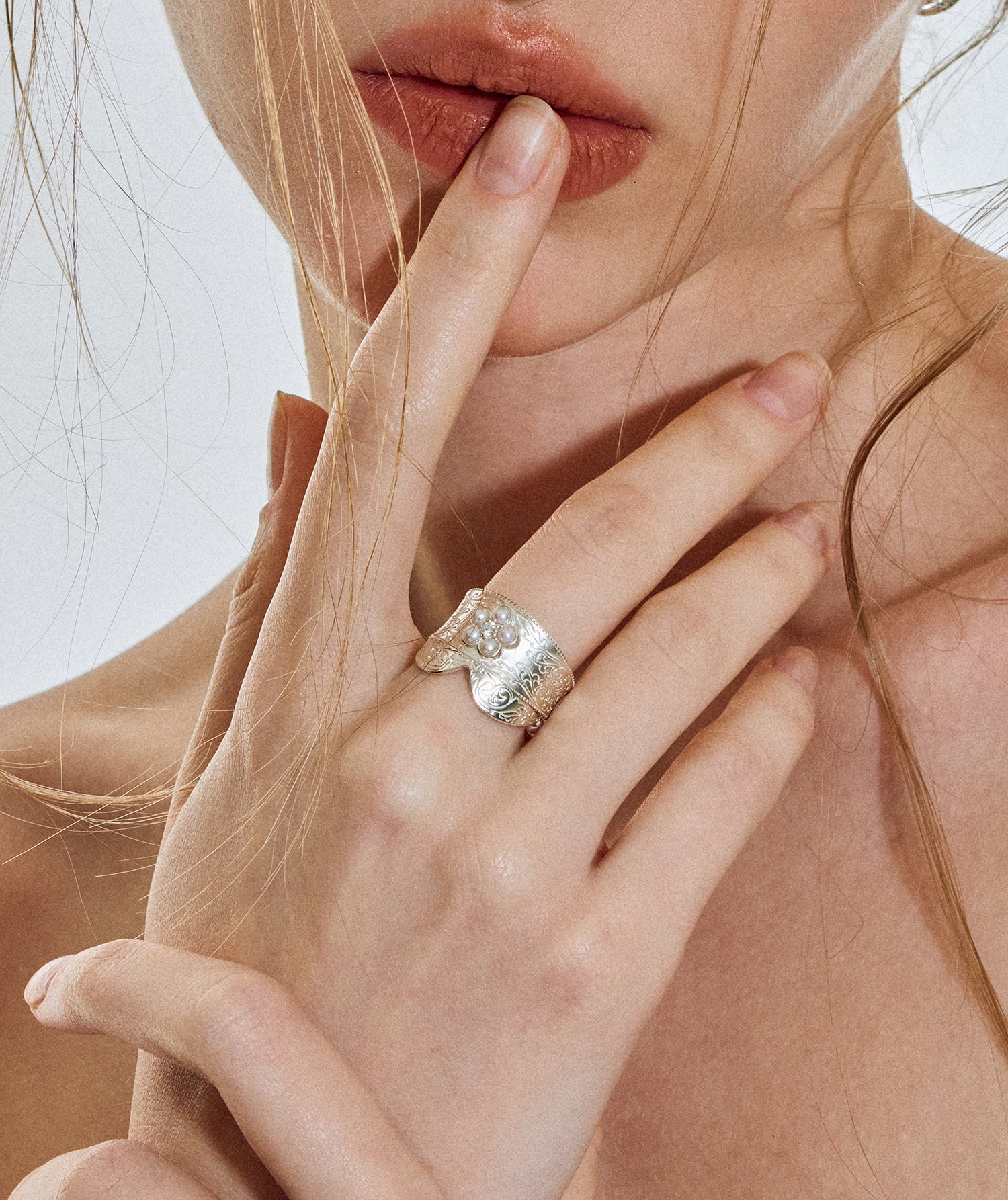 Pearl Blossom Ring