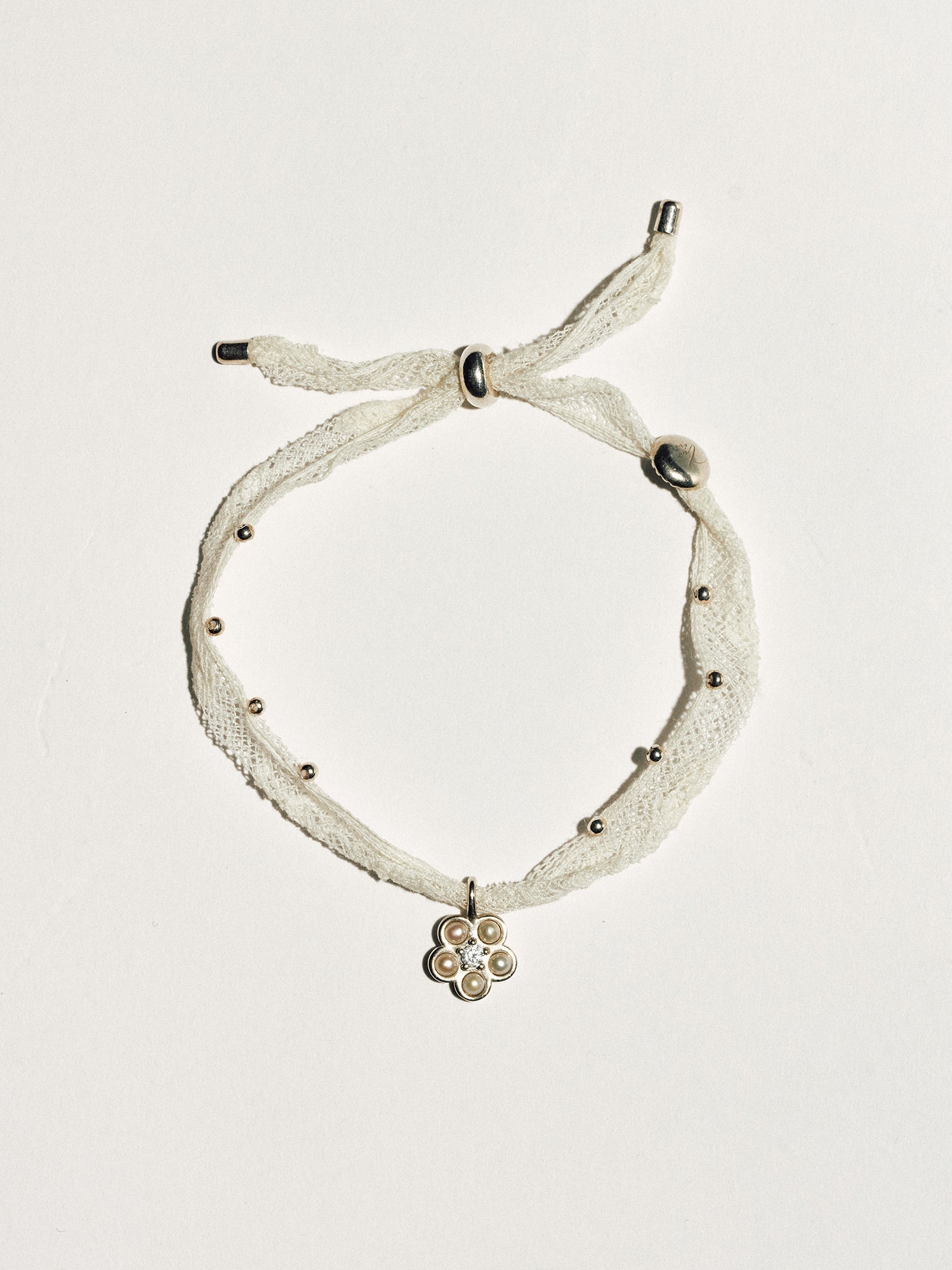 Pearl Blossom Lace Bracelet