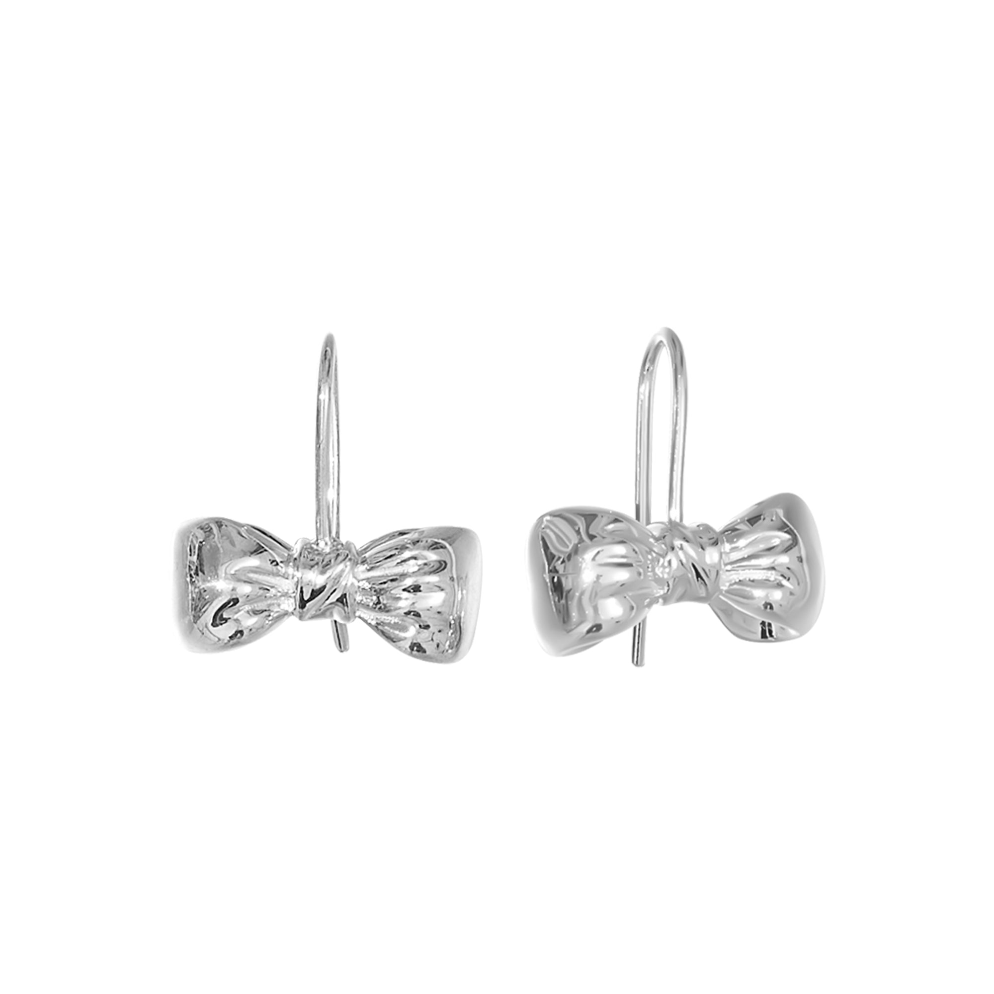 Bowtie Earrings in S925 Silver