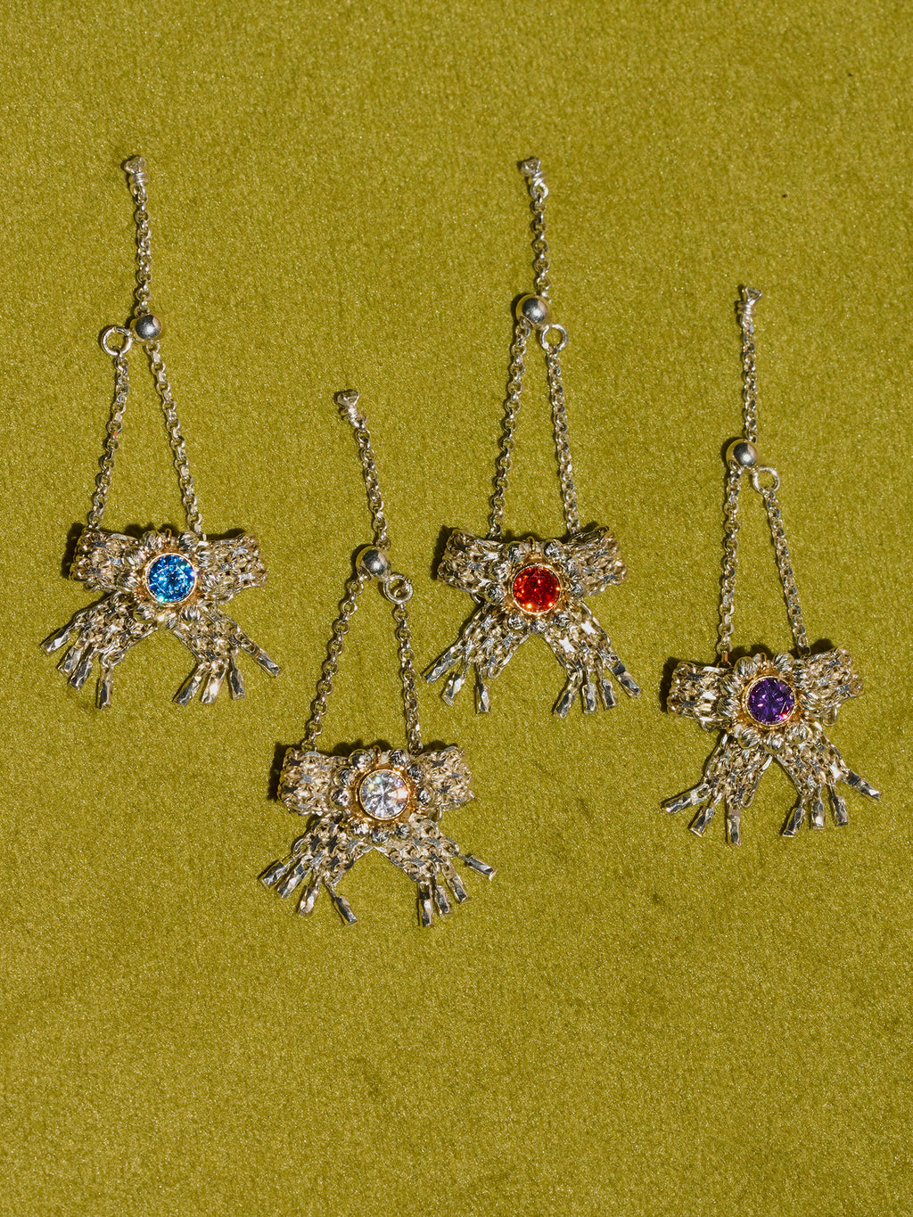 Oil Palette Bow Ring