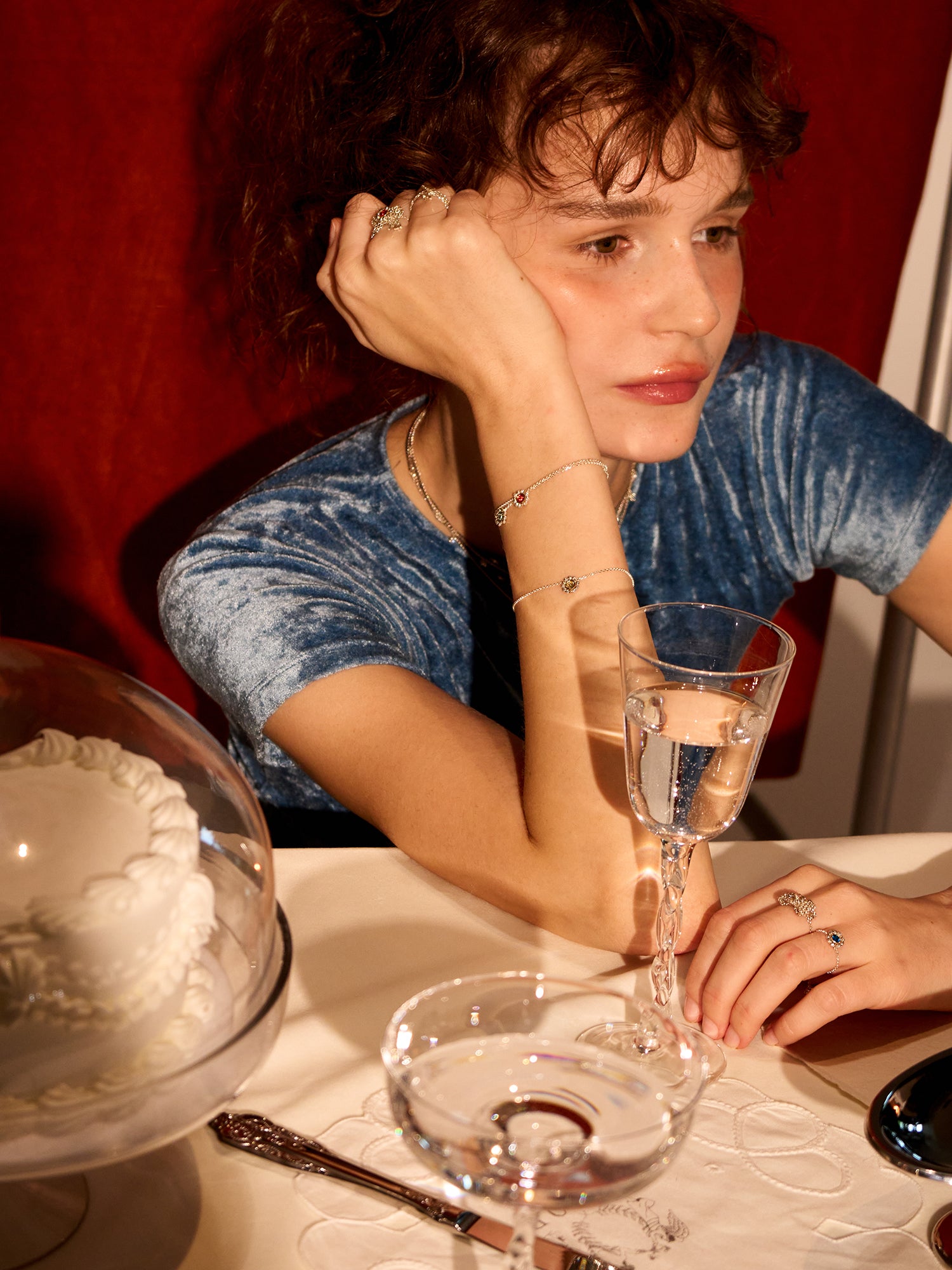 Oil Palette Halo Bracelet