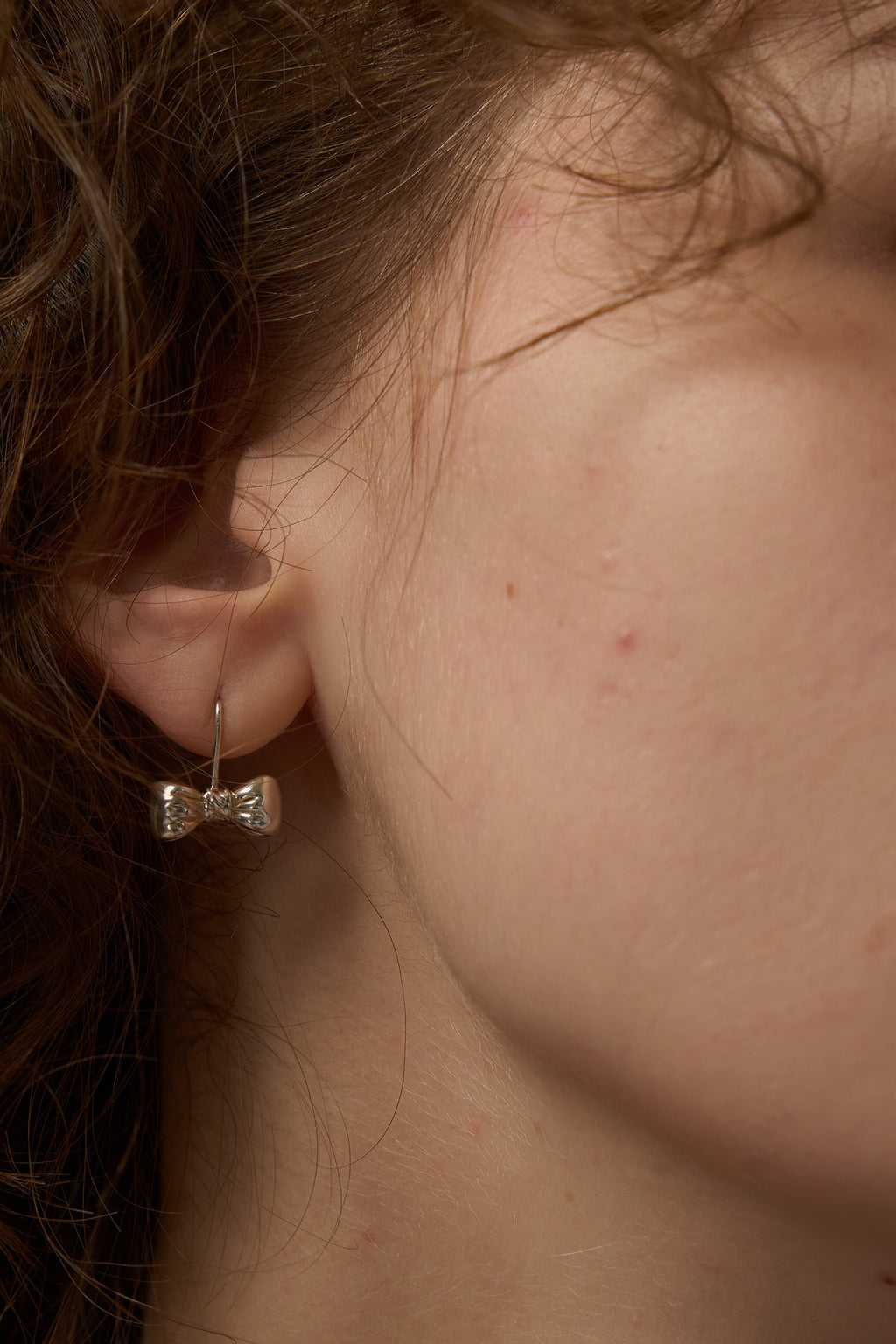 Bowtie Earrings in S925 Silver