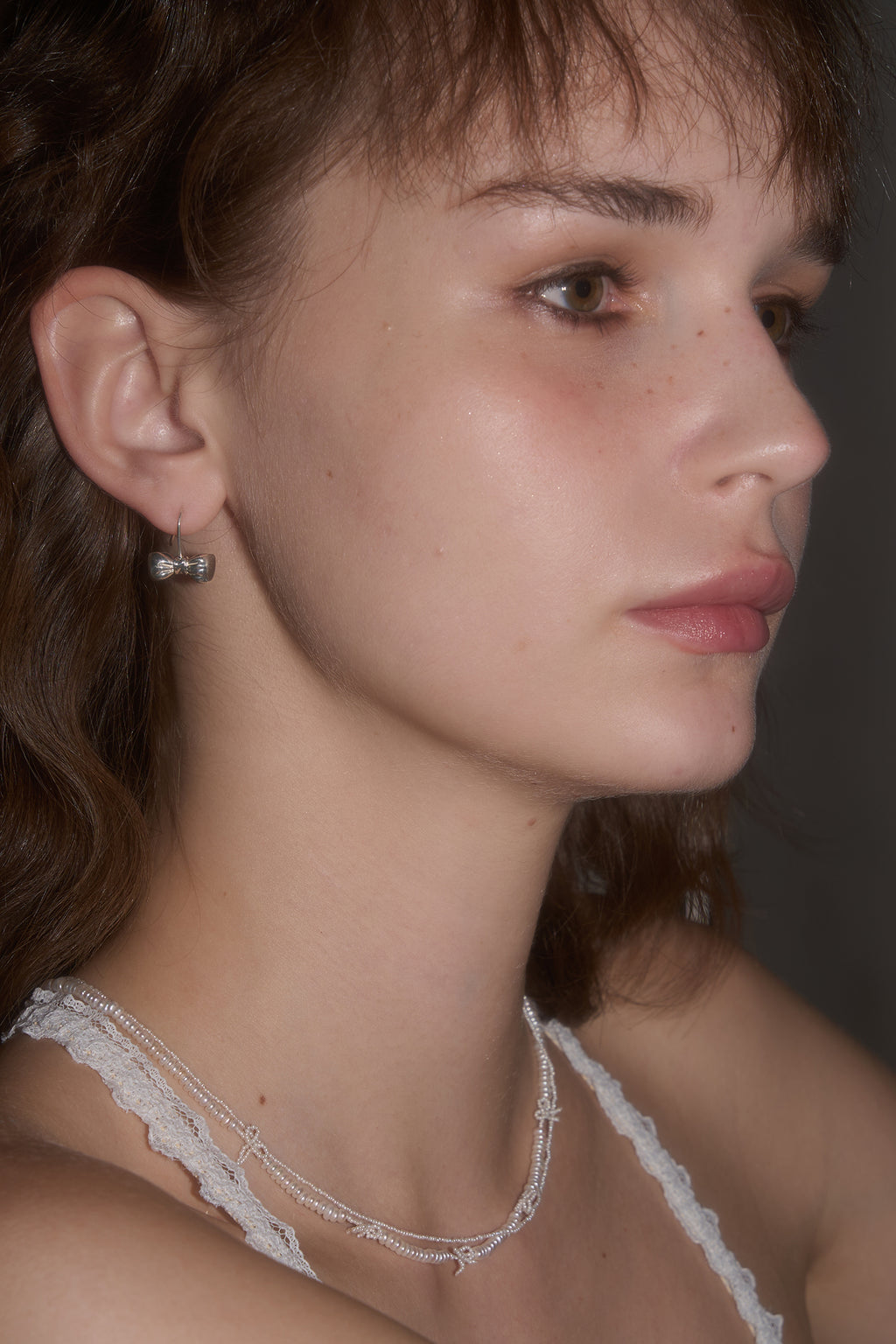 Bowtie Earrings in S925 Silver