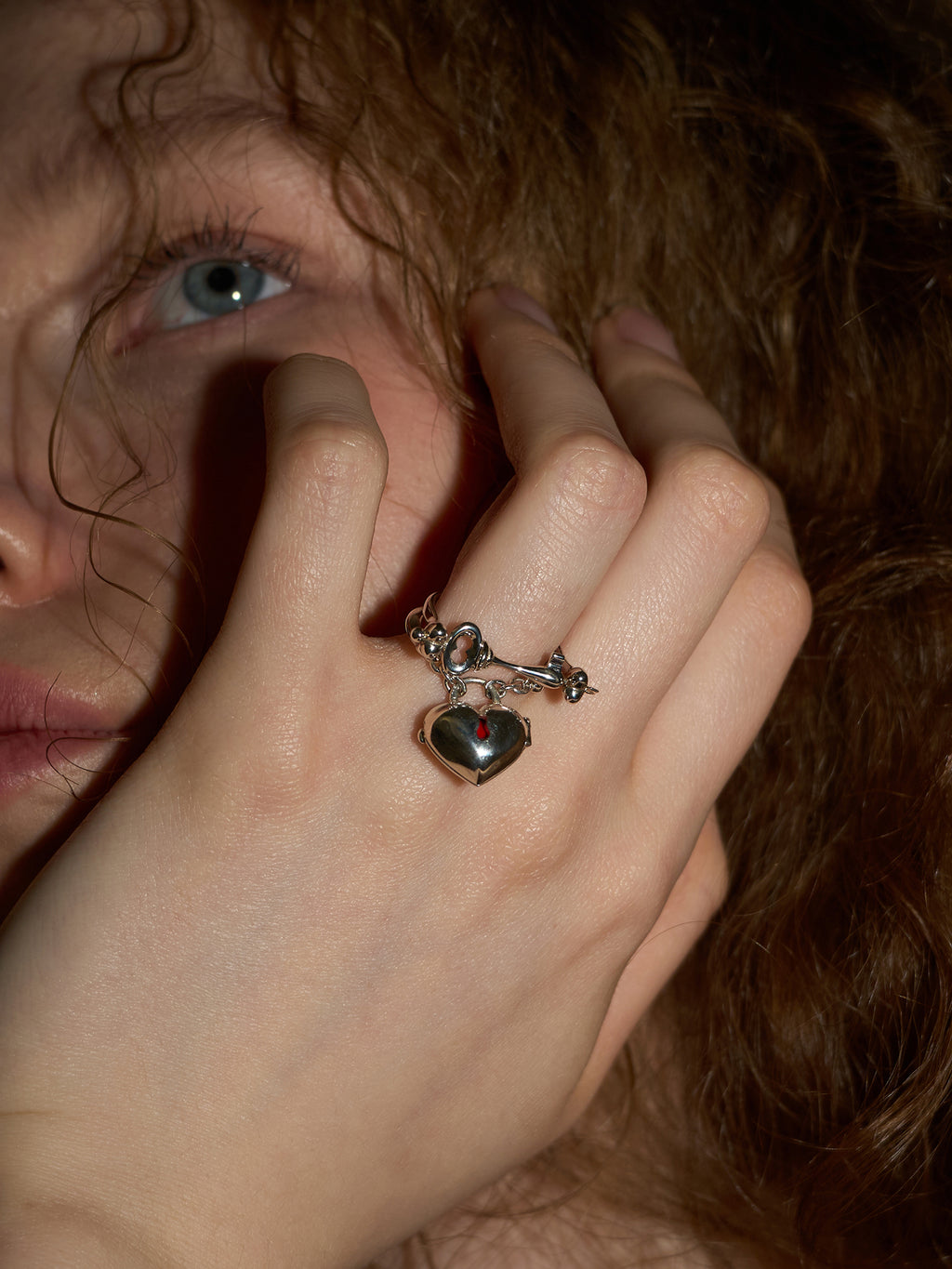 Heart Locket Ring