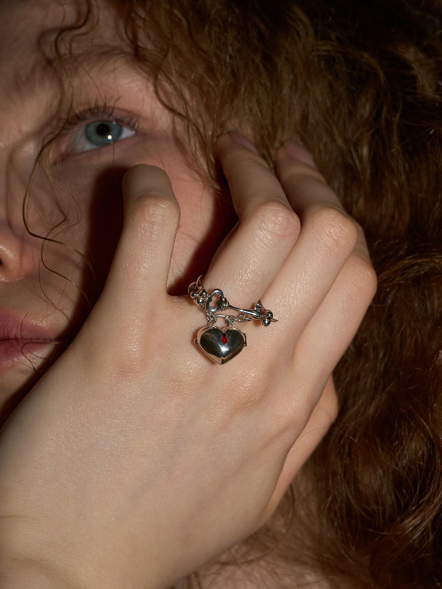Heart Locket Ring