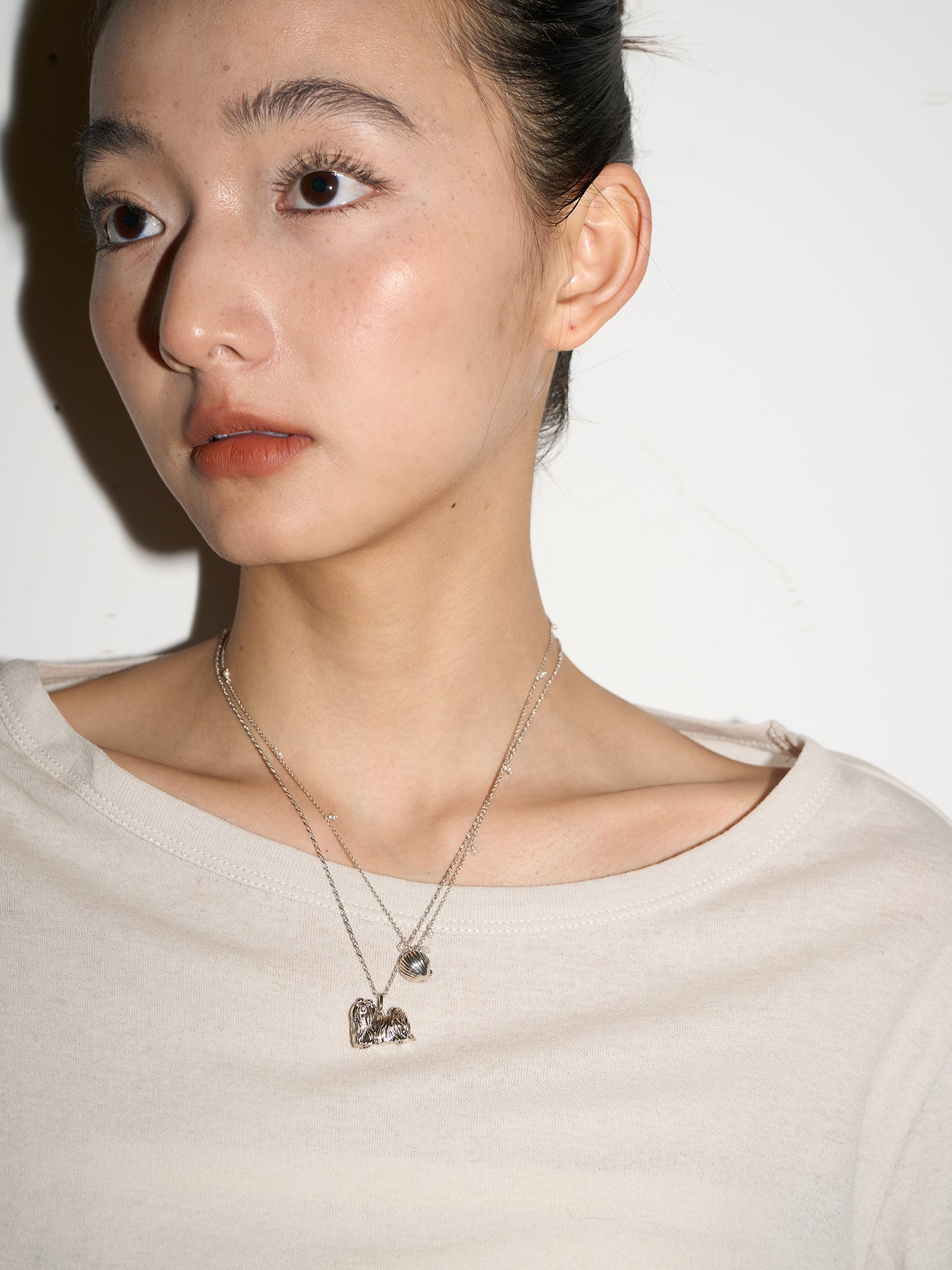 Lucky Puppy Pendant Necklace