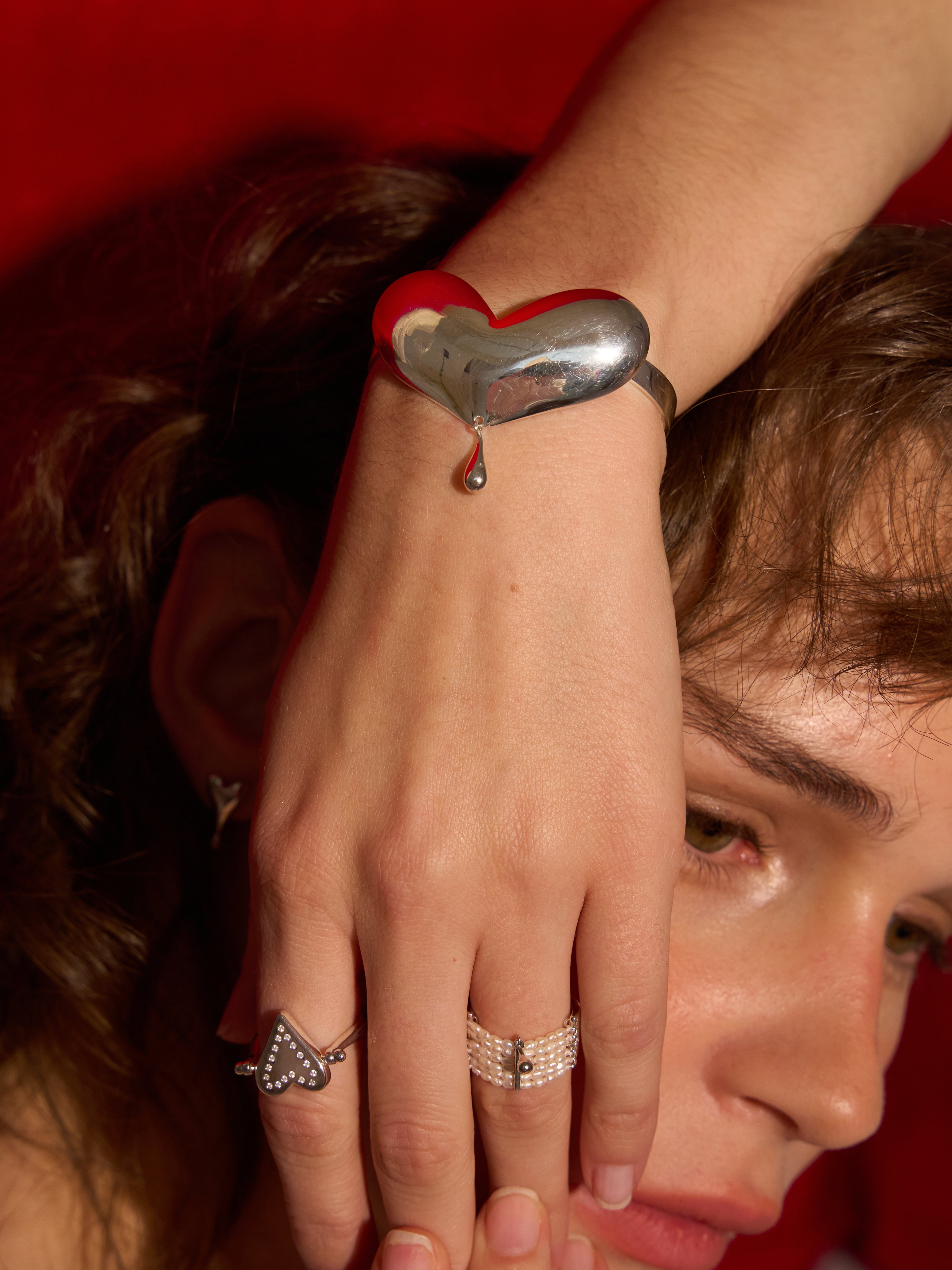 S925 Silver Heartmelter Bracelet