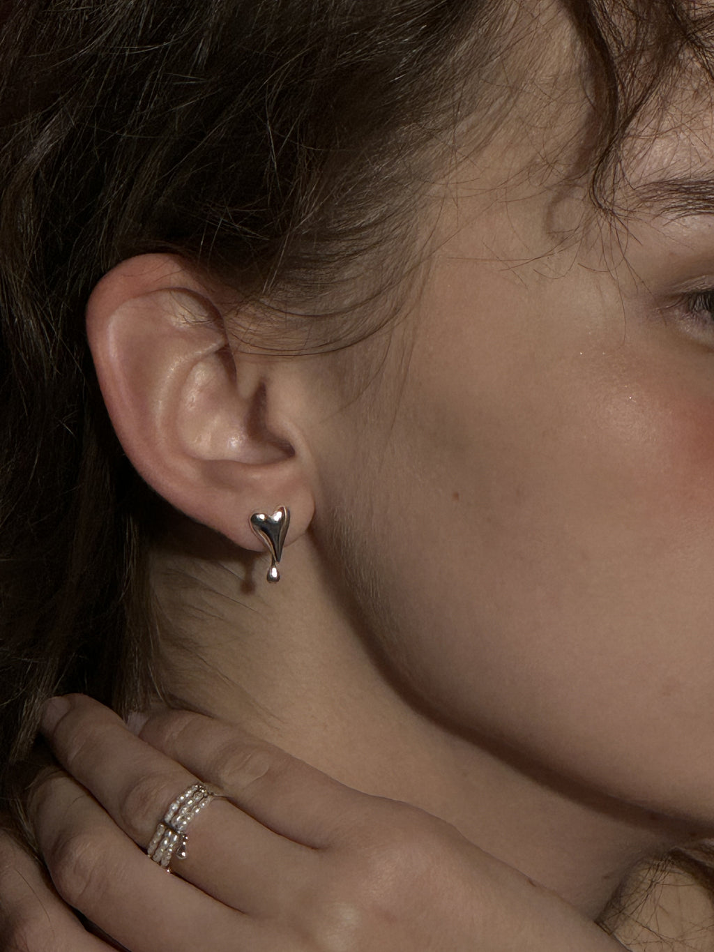 S925 Silver Heartmelter Earrings