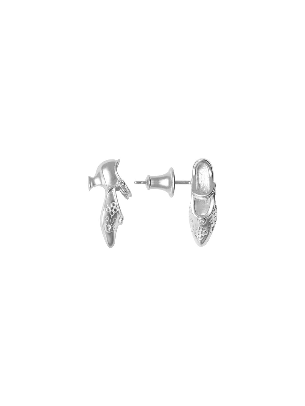 Vintage Mary Jane Shoe Earrings
