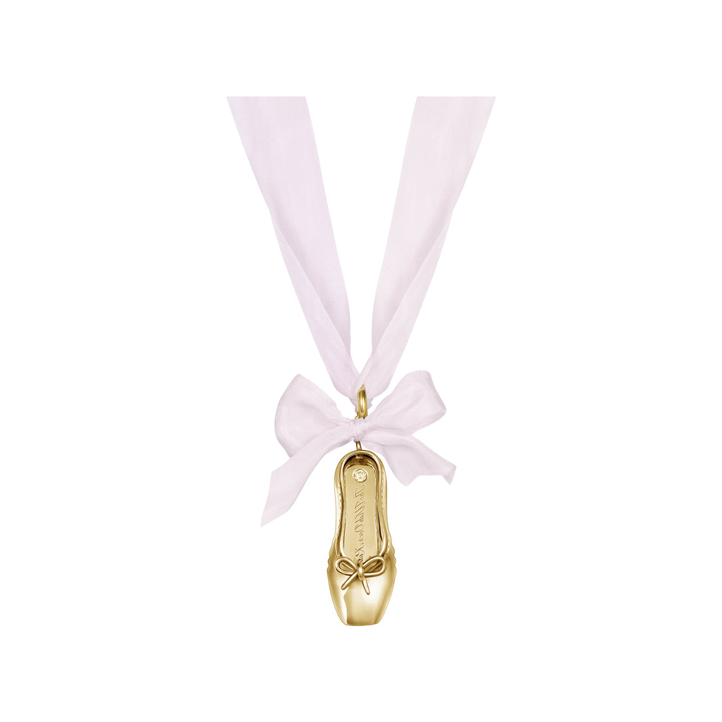 Ballet Shoe Pendant Necklace