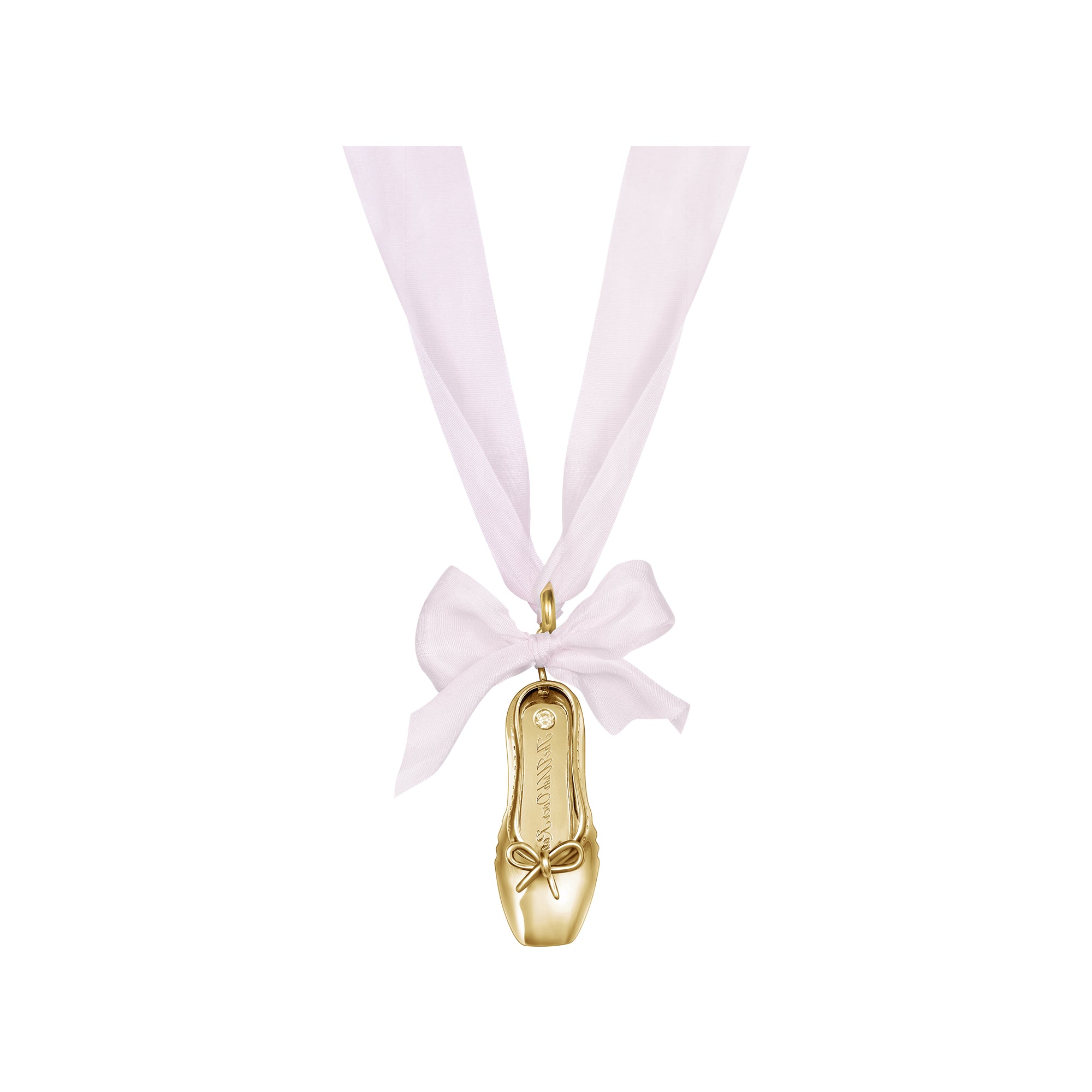 Ballet Shoe Pendant Necklace